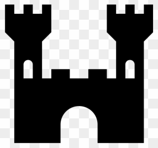 Simple Clipart Castle - Castle Icon Png Transparent Png