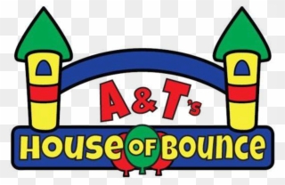 Party Rentals Amp Bounce Houses Aampt's House Of Bounce - A&t's House Of Bounce Clipart