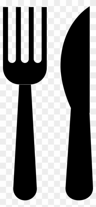 Silverware Cutlery Clipart Art Pencil And In Color - Vork En Mes Png Transparent Png