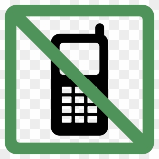 Mobile Shutdown Technology In The Classroom - Don T Use Phone Icon Clipart