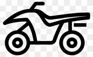 Svg Library Stock Atv Mud Clipart - Motorcycle - Png Download
