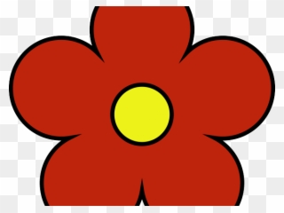 Inside Clipart Outside - Cute Clipart Yellow Flower - Png Download