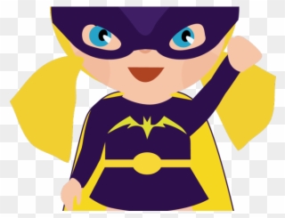 Little Boy Clipart Super Hero - Clipart Girls Superhero Png Transparent Png