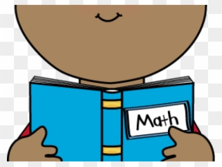 Little Boy Clipart My Cute Graphic - Boy Reading Math Book - Png Download