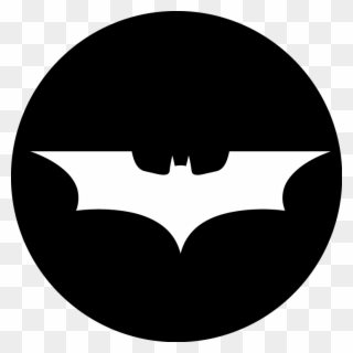 Free Batman Pumpkin Stencil - Dark Knight Logo Yellow Clipart