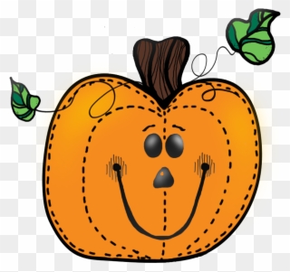 Pumpkin Clipart October - Cute Pumpkin Clip Art - Png Download