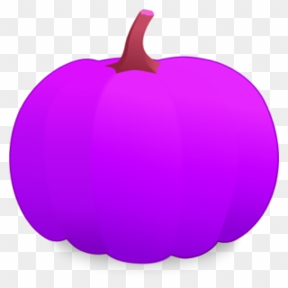 Amazing Purple Pumpkin Clipart Illustration - Purple Pumpkin Clip Art - Png Download