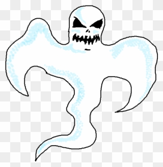Free To Use Public Domain Ghost Clip Art - Scary Ghosts Clip Art - Png Download