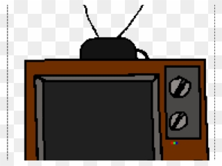Television Clipart Old School - Cartoon Old School Tv - Png Download