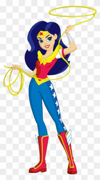 Super Girl Clipart Super Hero Squad - Dc Superhero Wonder Woman - Png Download