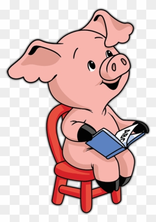 Buy The Book On Amazon - Pig Reading Clipart