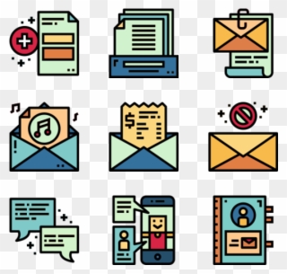Email - Machinery Icons Clipart