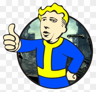 Kiss Drake Steele, He's Irish On Twitter - Fallout 76 Vault Boy Png Clipart