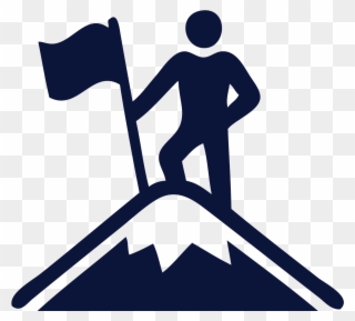 Business Launch Boot Camp Aurora - Mountain Climber Icon Clipart