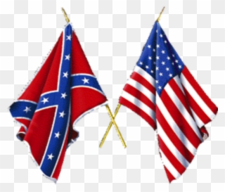Civil War Flags, Union Flags, Confederate Flag, American - Rebel Flag Clipart