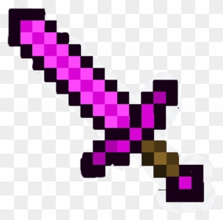 #minecraft #sword #pinkscheep #pink #pinksword #freetoedit - Sword Minecraft Diamond Clipart