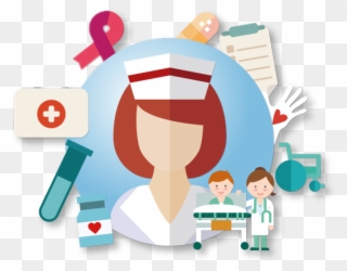 Enfermera Sticker - Consejo Internacional De Enfermería Clipart