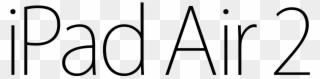 Apple Ipad Air 2 Logosvg Wikimedia Commons - Logo Apple Air 2 Clipart