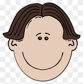 Clipart Of Ne, Face On And Boy Head - Cartoon Boy Face Png Transparent Png