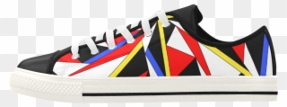 Primary Colors Modern Art By Artformdesigns Aquila - Basketball Shoe Clipart