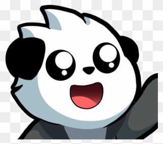 Panda Clipart Emoji - Panda Emojis For Discord - Png Download