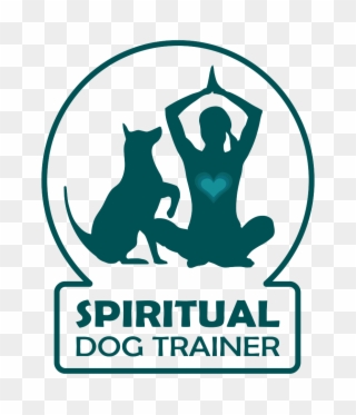 Hq Spiritual Dog Trainer Logo No Background - Logo Dog Trainer Clipart