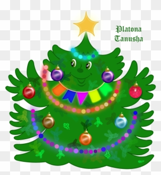 Uma Super Coleção De Imagens Png Em Alta Resolução - Christmas Tree Clipart