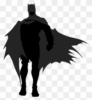 Batman Black Grey - Batman Pop Art Black Clipart
