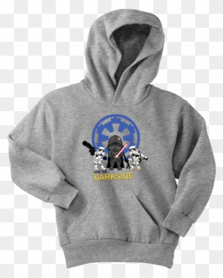 Star Wars Darth Vader And Storm Trooper Chibi Unique - Sweatshirt Clipart