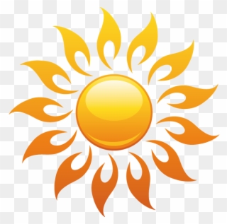 Coastal Sun Logo Clip Art At Clkercom Vector - Sol Png Sin Fondo Transparent Png