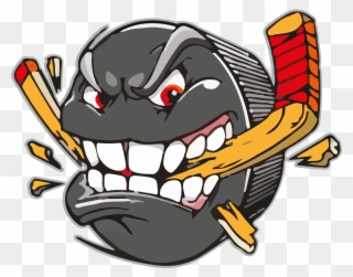 My Image - Angry Hockey Puck Clipart