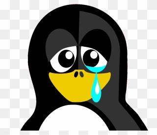 To Win An Argument, You Need To Be Prepared And Have - Sad Linux Penguin Clipart