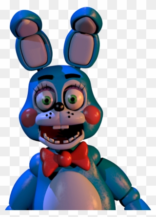 Five Nights At Freddys 2 Toy Bonnie Part Png By Thesitcixd - Bunny Five Nights At Freddy's 2 Clipart