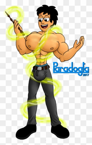 Harry Muscle Spell By Paradogta - Muscle Growth Paradogta Clipart