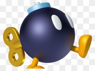 Blue Bob Omb Clipart