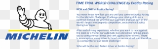 Michelin Time Trial World Challenge - Formula E Partner Logo Clipart