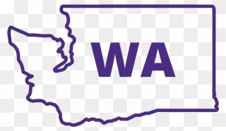 Residency - Washington State Outline Png Clipart