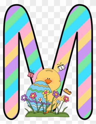 Ch B *✿* Alfabeto Easter De Kid Sparkz - Alfabeto Easter De Kidsparkz Holiday Fonts Clipart