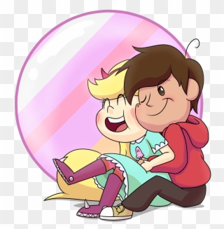 Danger Mouse, Starco, Star Vs The Forces Of Evil, Force - Starco Chibi Clipart