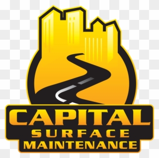 Capital Surface Maintenance Is A Co-owned Asphalt Maintenance - Graphic Design Clipart