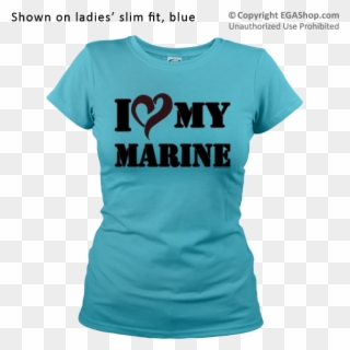 Woman Marine T Shirts Clipart