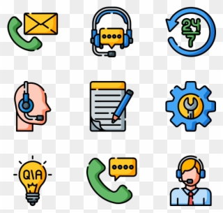 Call Center Service - Disease Icon Clipart