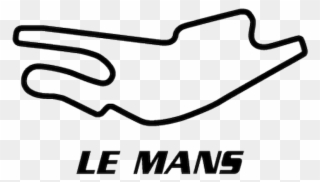 19035 Circuit Bugatti Le Mans - Snowman's Pass Clipart