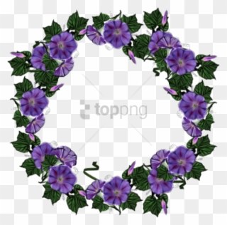 Free Png Purple Flower Crown Transparent Png Image - Have A Beautiful Thursday Clipart