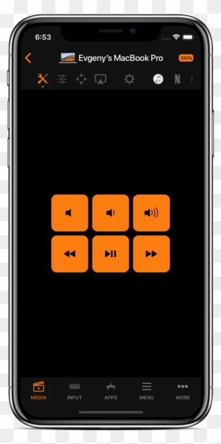 Just Like With Your Mac Keyboard You Can Control Volume - Smartphone Clipart