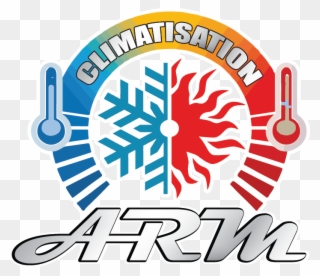 Climatisation A - R - M - - Heating And Cooling Symbol Clipart