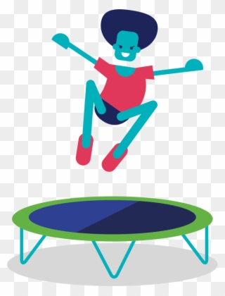 Health Conditions To Become And Stay More Physically - Trampoline Jump Clipart