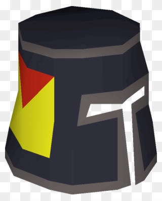 A Black Helm Is A Helmet Can Be Obtained By Completing - Rune Helm H5 Clipart