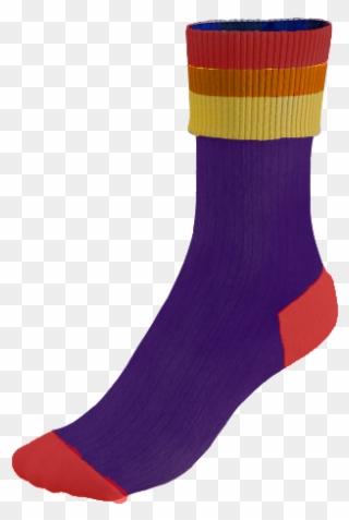 Socks Clipart High Sock - Sock - Png Download