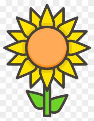 Sunflower Emoji Icon - Canada 150 First Nations Clipart